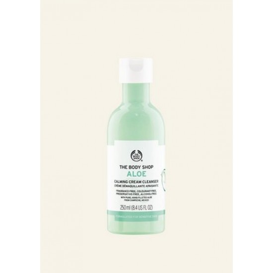 THE BODY SHOP ( Aloe Calming Cream Cleanser. 250ML)